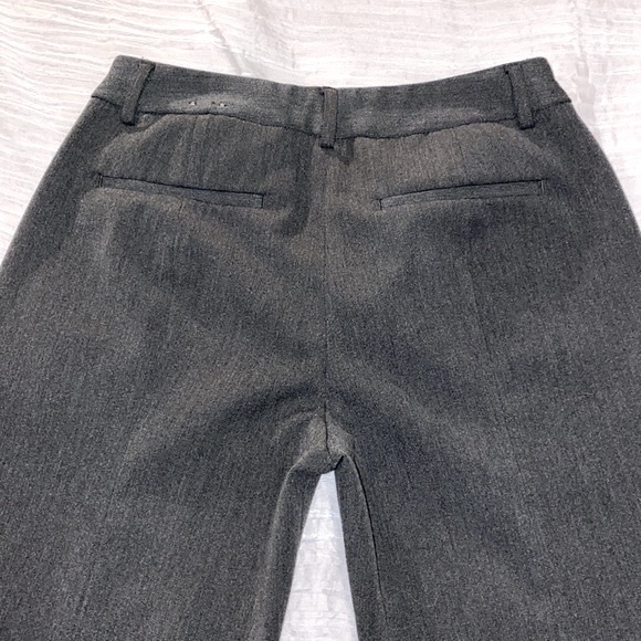 Express Columnist Pant | Size 4R | Boot Leg | Charcoal Gray - Picture 6 of 8